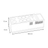 APC Back-UPS BE650G2-FR - UPS - CA 220/230 V - 400 vatios - 650 VA - U