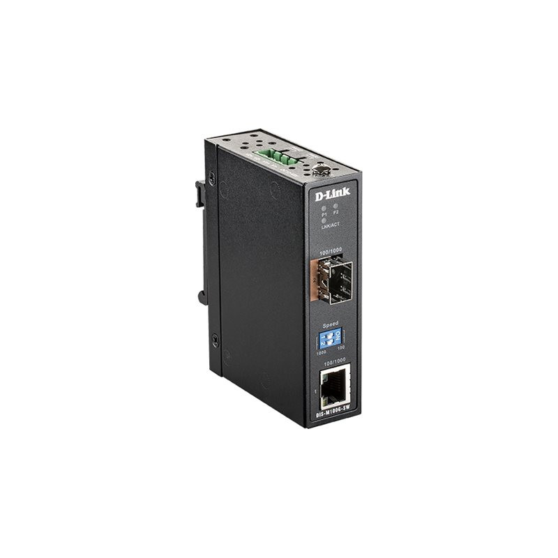 D-Link DIS M100G - Convertidor de medios - 1GbE - 1000Base-T - RJ-45 /
