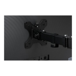 Kensington SmartFit Ergo Dual Extended Monitor Arm - Kit de montaje -