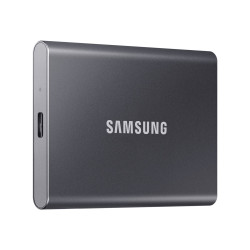 Disco Externo SSD Samsung Portable T7 1TB/ USB 3.2/ Gris