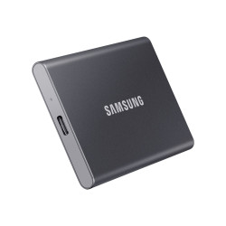 Disco Externo SSD Samsung Portable T7 1TB/ USB 3.2/ Gris