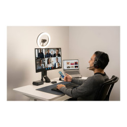 Kensington SmartFit Space-Saving Single Monitor Arm - Kit de montaje -