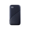 WD My Passport SSD WDBAGF0010BBL - SSD - cifrado - 1TB - externo (port