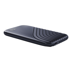 WD My Passport SSD WDBAGF0020BBL - SSD - cifrado - 2TB - externo (port