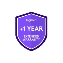 One year extended warranty for Logitech Small Room Solution with Tap a