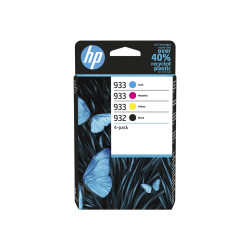 HP 932/933 Combo Pack - Paquete de 4 - negro, amarillo, cián, magenta