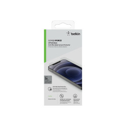 Belkin ScreenForce UltraGlass - Protector de pantalla para teléfono mó