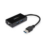 USB 3 to Gigabit Network Adapter+Hub