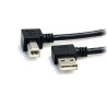 3 ft USB A to B Right Angle USB Cable
