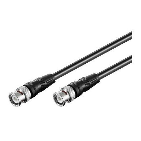 BNC Cable, RG59, 2m, Black