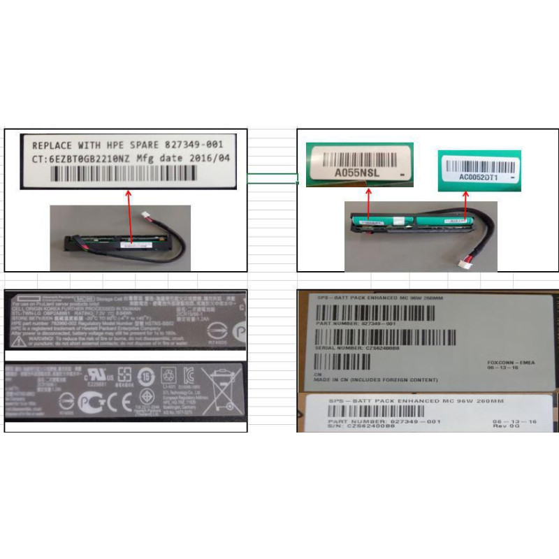 Battery pack Megacell 260mm