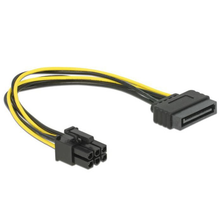 Power SATA 15-pin -6-pin PCI-E