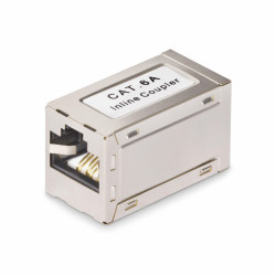 Shielded RJ45 Coupler, Inline