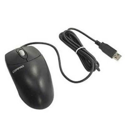USB optical mouse black