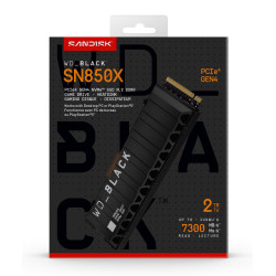 Black Sn850X 2 Tb M.2 Pci