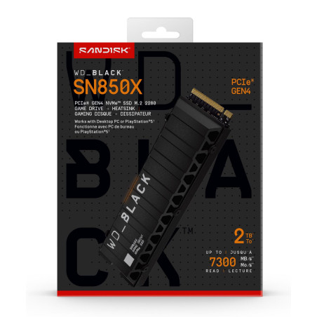 Black Sn850X 2 Tb M.2 Pci