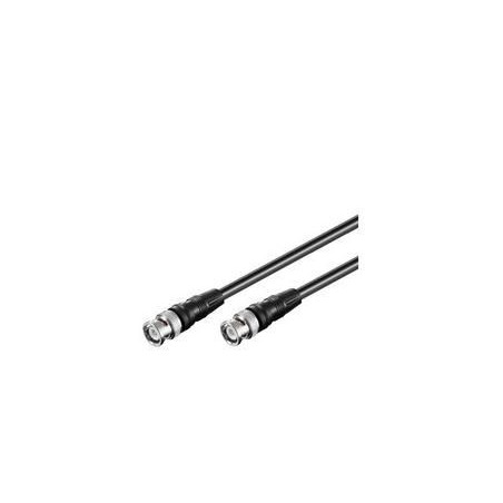 BNC Cable 5m, RG59, Black