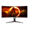 AOC CU34G2XP/BK 32" VA Curved Gaming Mon