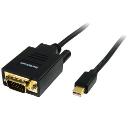 1.8m Mini DisplayPort to VGA Cable - M/M