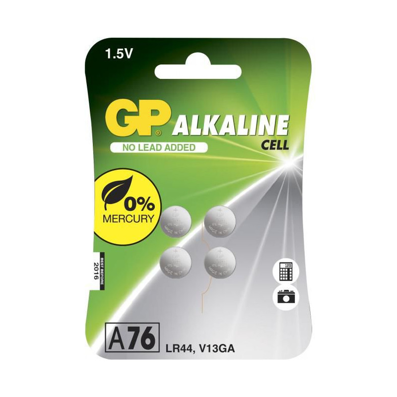 ALKALINE BUTTON CELL LR44