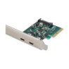 2 x USB 3.1 Card Type C, PCIe