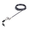 3-in-1 Laptop Lock 6.6ft Security Cable