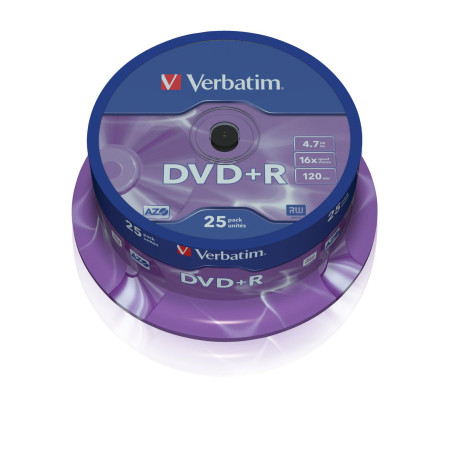 DVD+R 16X 4.7GB Branded