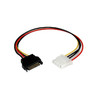 12in SATA to LP4 Power Cable Adapter F/M