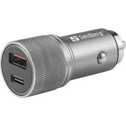 Car Charger 1xQC3.0+1xUSB-C