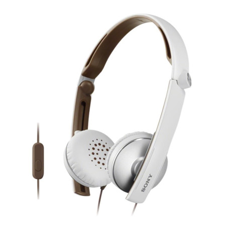 Compact Headphones, White