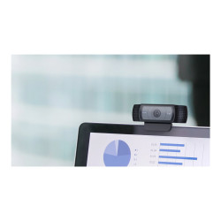 Webcam Logitech C920e/ Enfoque Automático/ 1920 x 1080 Full HD