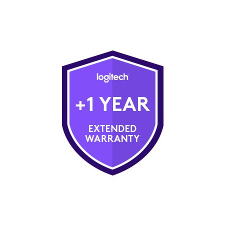 One year extended warranty for Logitech Room Solution with Rally Bar a