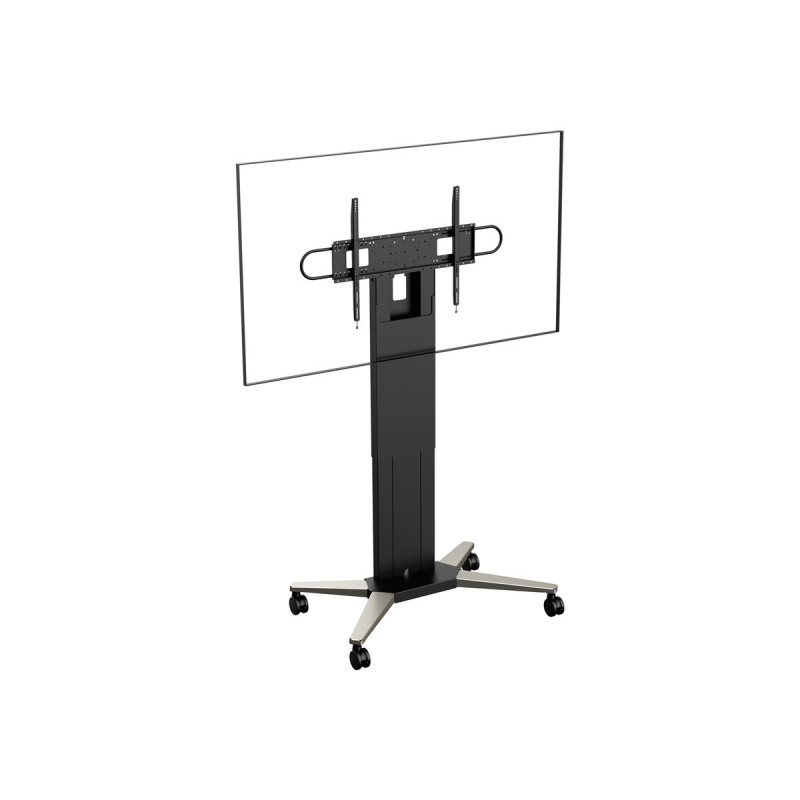 Carro de soporte de suelo para pantallas - uso intensivo - se adapta a