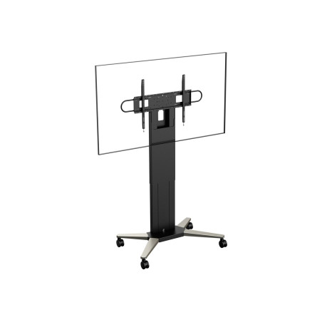 Carro de soporte de suelo para pantallas - uso intensivo - se adapta a