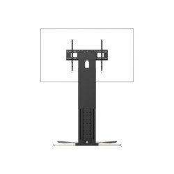 Carro de soporte de suelo para pantallas - uso intensivo - se adapta a