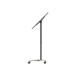 Carro de soporte de suelo para pantallas - uso intensivo - se adapta a