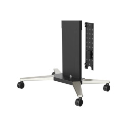 Carro de soporte de suelo para pantallas - uso intensivo - se adapta a
