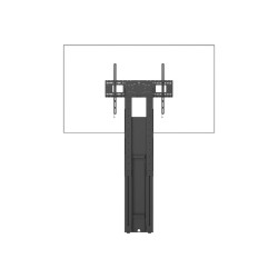 Soporte de suelo para pared - uso intensivo - se adapta a pantallas de