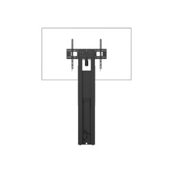 Soporte de suelo para pared fijo - motorizado - de alta resistencia -