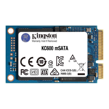 Disco SSD Kingston KC600 1TB/ mSATA/ Full Capacity