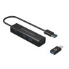 4-Port Usb 3.0 Aluminum Hub