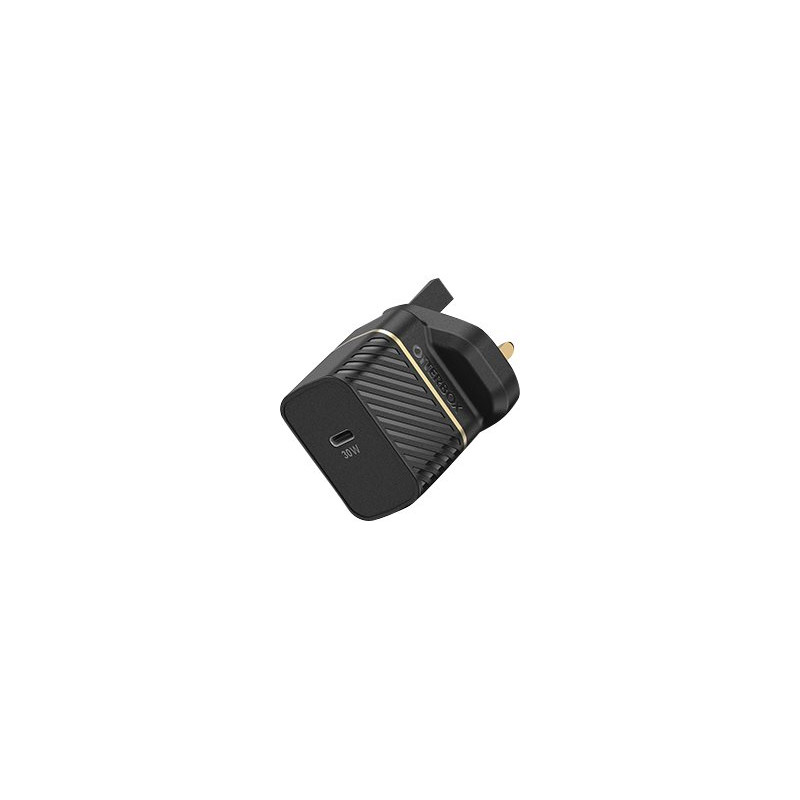OtterBox UK Wall Charger 30W GaN - 1X USB-C 30W USB-PD Black