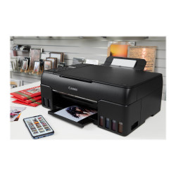 Multifunción Recargable Canon PIXMA G650 MegaTank/ WiFi/ Negra