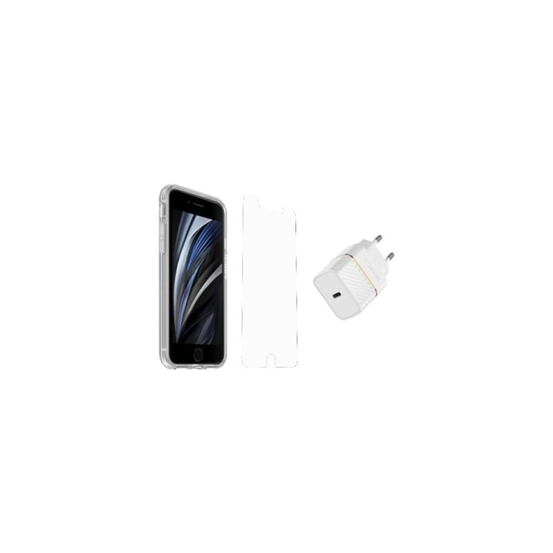 OtterBox KIT Apple iPhone SE (2nd gen)/8/7 (React Clear / Trusted Glas