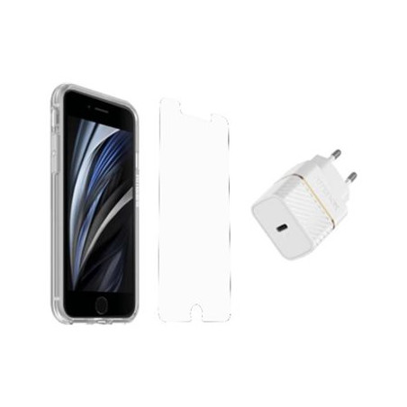 OtterBox KIT Apple iPhone SE (2nd gen)/8/7 (React Clear / Trusted Glas