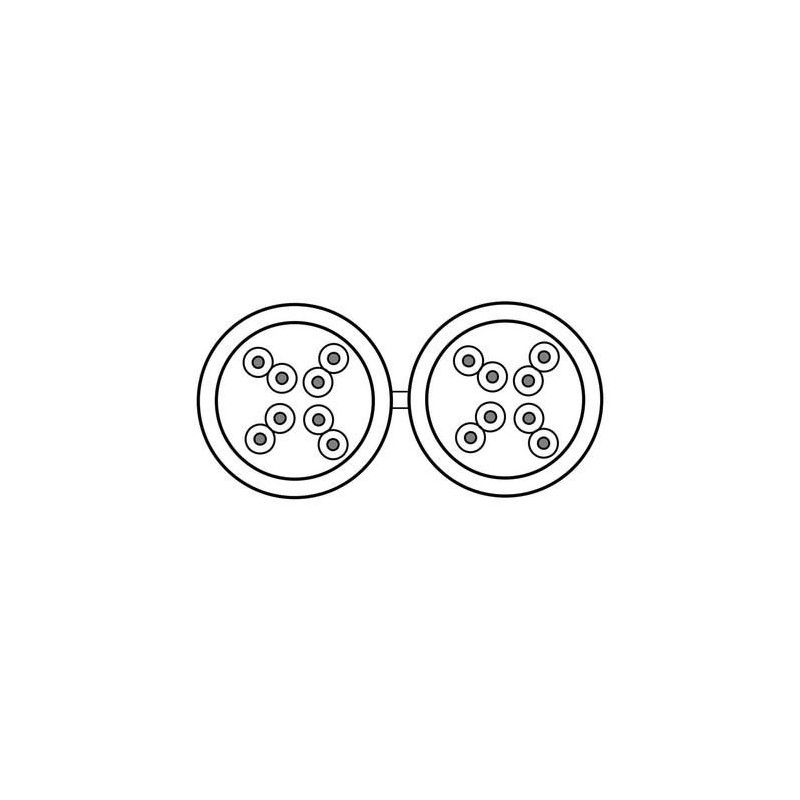 Category 5e Cable, 2 x 4