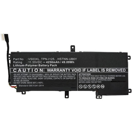 Laptop Battery for HP 47.31Wh