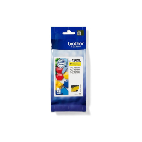 Cartucho de Tinta Original Brother LC-426 XL Alta Capacidad/ Amarillo