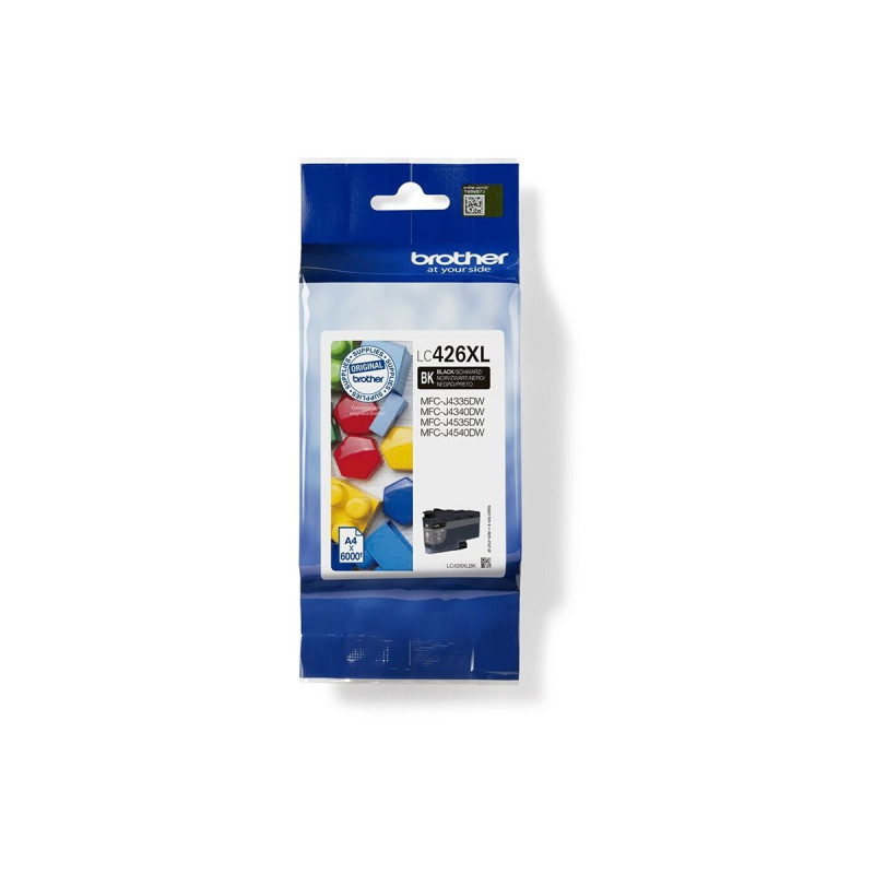 Brother LC426XLBK - Alto rendimiento - negro - original - cartucho de