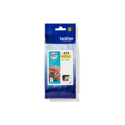 Brother LC424Y - Amarillo - original - cartucho de tinta - p | APLIUM